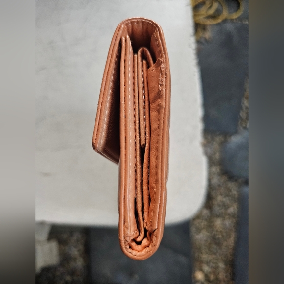 Chanel Vintage Chocolate Bar Trifold Wallet - Picture 6 of 17